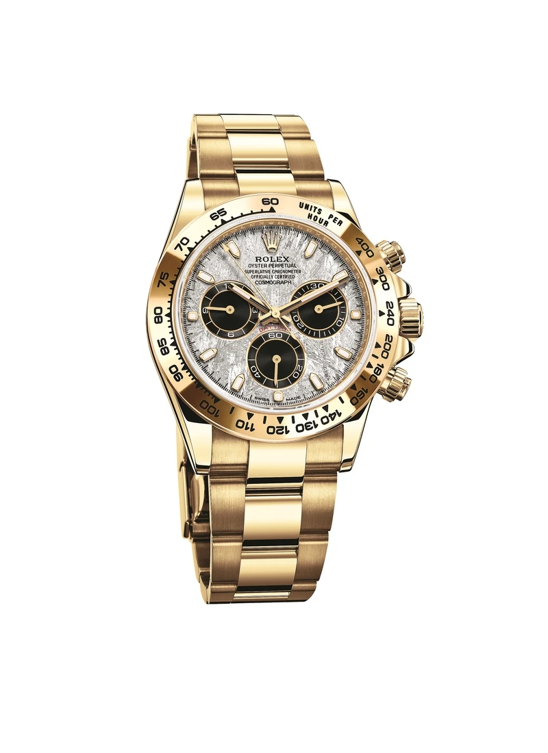 Cosmograph Daytona 18K黃金 蠔式三格實心鏈節 定價NT1,362,500 Cosmograph Daytona 18K黃金 蠔式三格實心鏈節 定價NT1,362,500