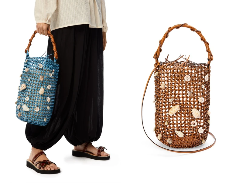 Loewe貝殼水桶包,售價NT$102,000 Loewe貝殼水桶包,售價NT$102,000