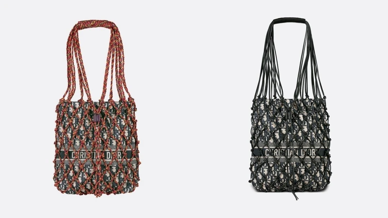 Dior Net Tote輕便袋,售價NT$80,000 Dior Net Tote輕便袋,售價NT$80,000