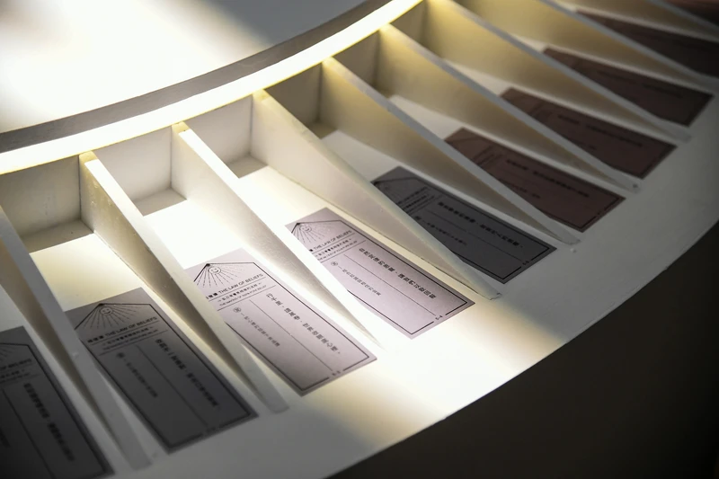 未來的籤詩。(照片來源:臺灣文博會) 未來的籤詩。(照片來源:臺灣文博會)