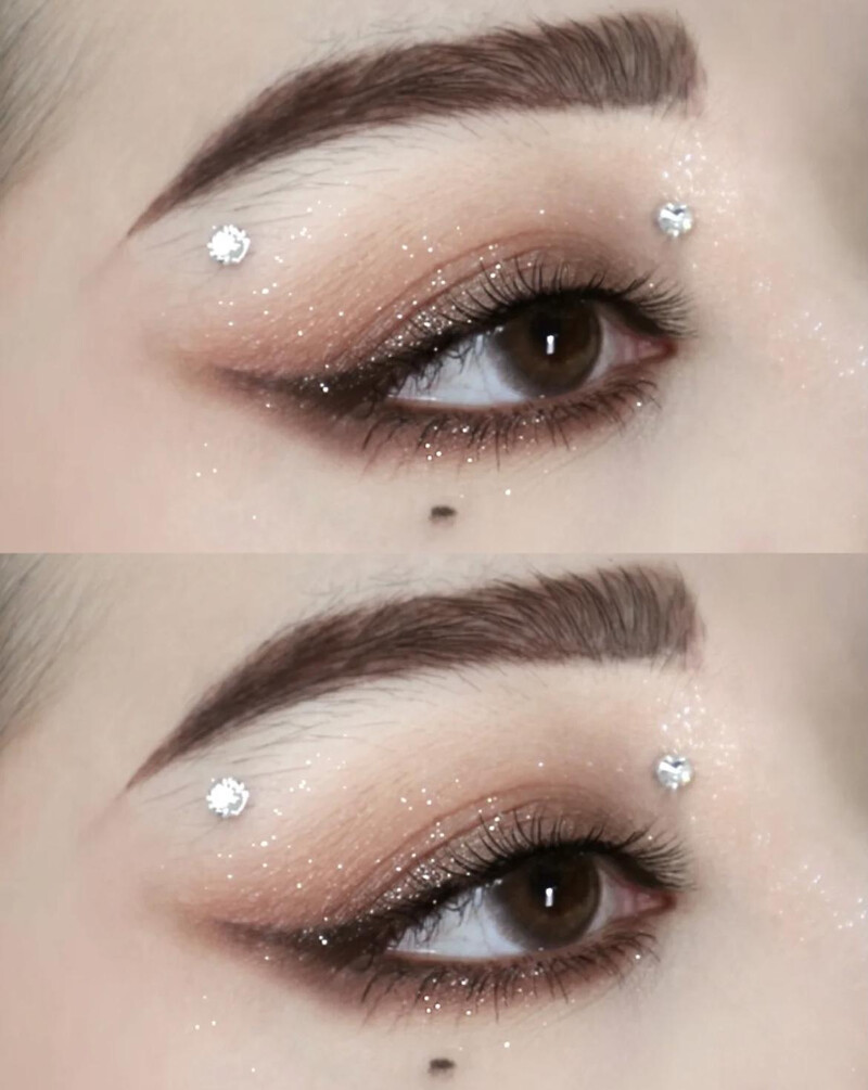 迪麗熱巴微博之夜仿妝,圖片來源:小紅書@CHEONGYEEHON 迪麗熱巴微博之夜仿妝,圖片來源:小紅書@CHEONGYEEHON