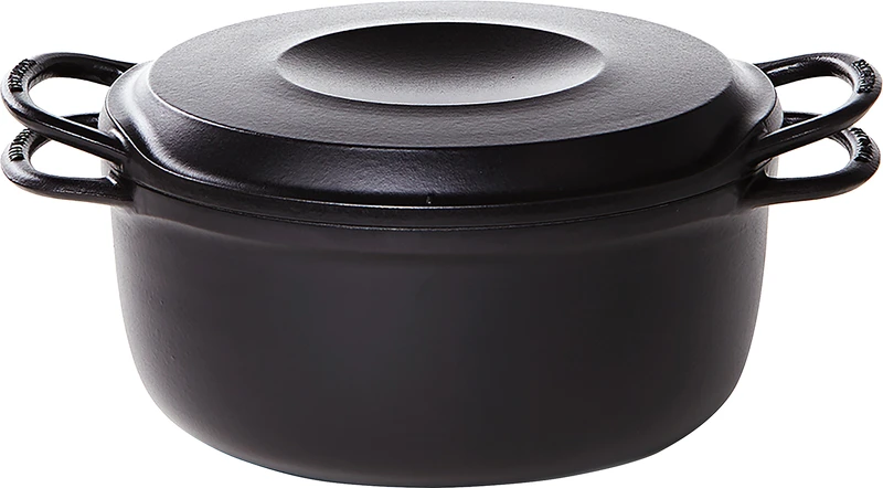 全新一代進化版23公分琺瑯鑄鐵鍋。 全新一代進化版23公分琺瑯鑄鐵鍋。