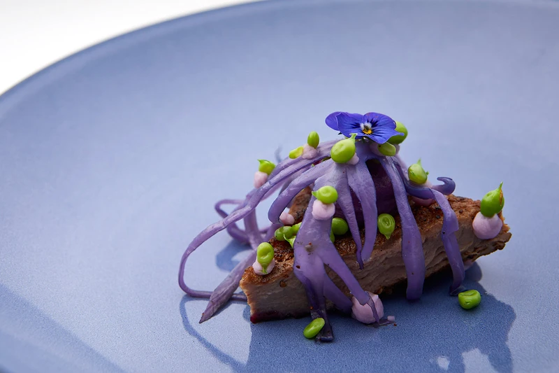 台中米其林一星鹽之華。 台中米其林一星鹽之華。