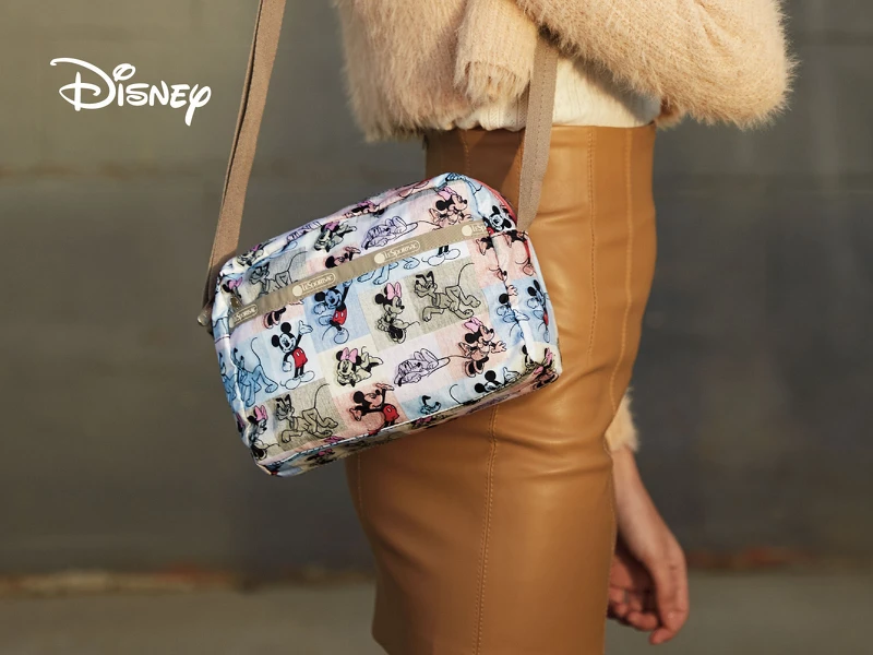 米奇馬賽克_拉鍊斜背包NT$3,500