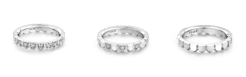 DLight白K金鑽石戒指，鑽石總重約0.18ct起(2021年5月正式上市)。