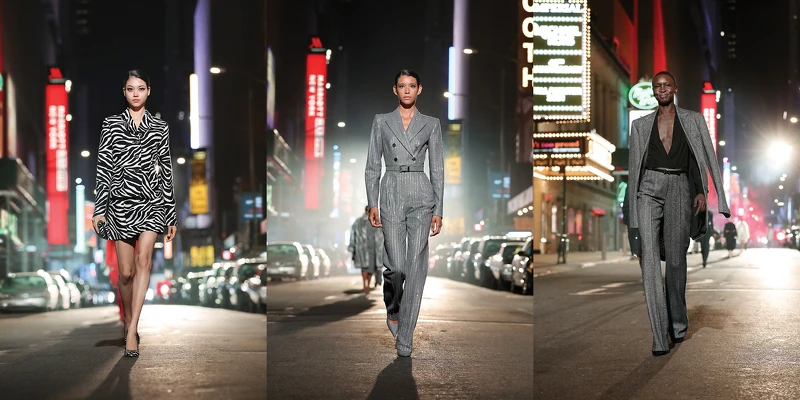 帥氣女Boss風格，以俐落、修身的西裝為服裝輪廓