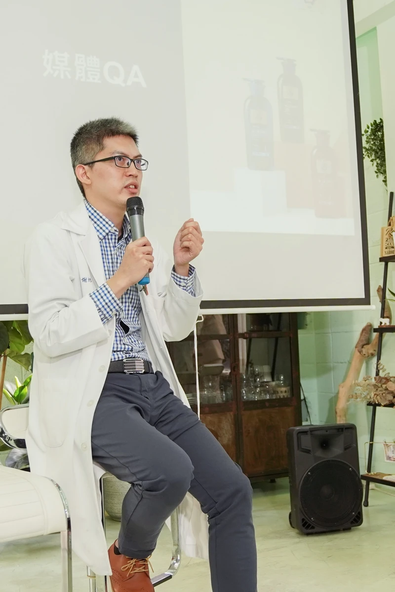 圖9：臺北市立聯合醫院仁愛院區中醫科主治醫師謝旭東