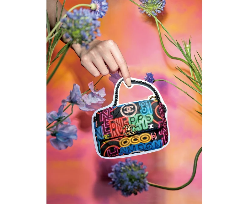 CHANEL 19霓虹印花包款 CHANEL 19霓虹印花包款