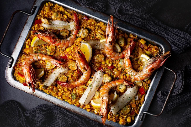 西班牙海鮮烤鍋飯 西班牙海鮮烤鍋飯