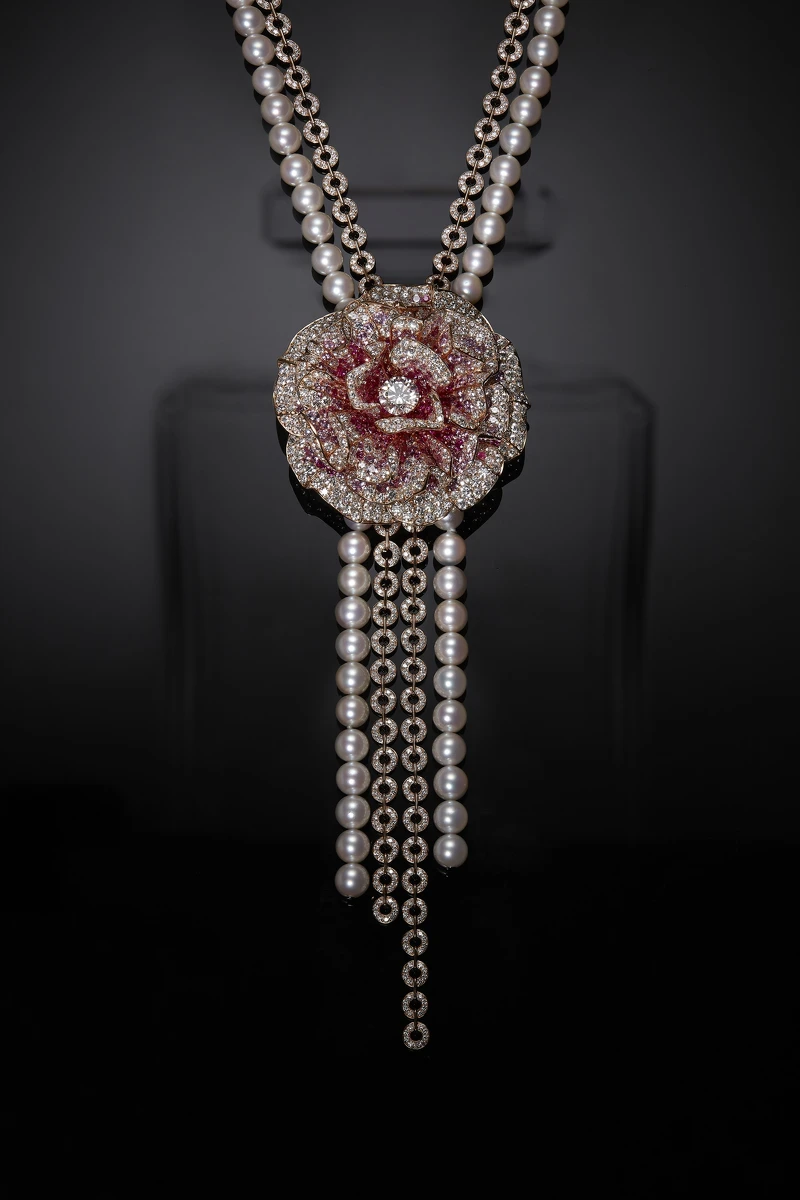 Chanel N°5頂級珠寶 May Rose可轉換式項鍊 Chanel N°5頂級珠寶 May Rose可轉換式項鍊