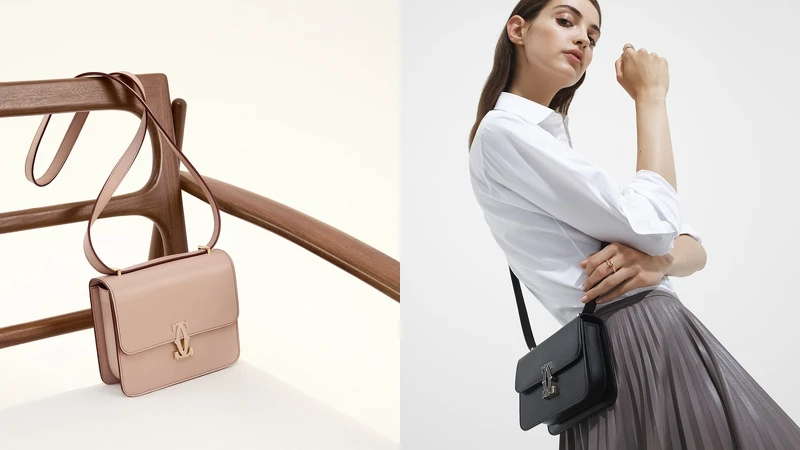 Cartier Double C肩背包,NT62,500-NT75,000 Cartier Double C肩背包,NT62,500-NT75,000