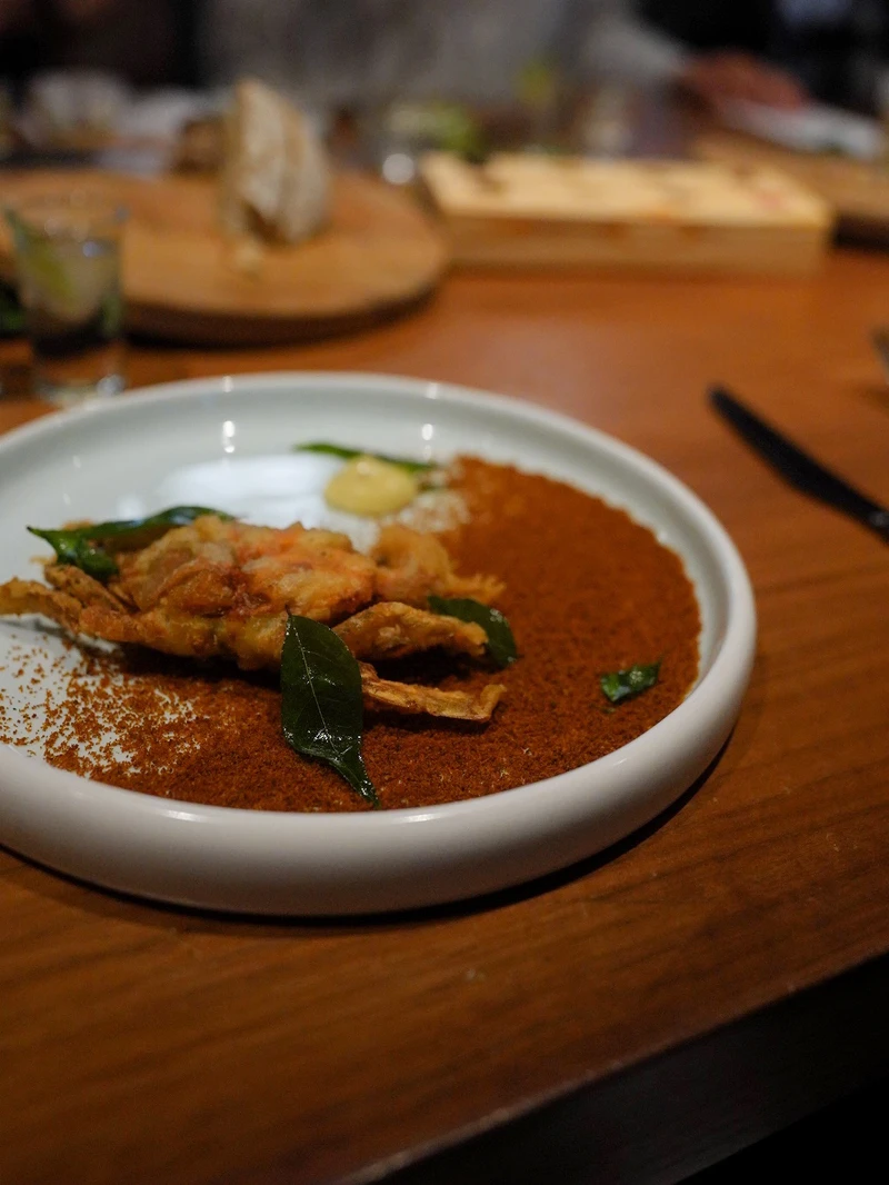 瑪撒拉×黑芥末×軟殼蟹×咖哩葉