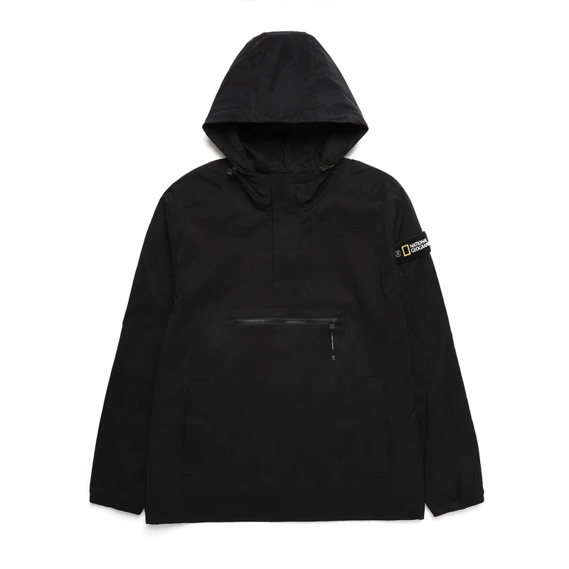 Dimer Woven Training Jacket 連帽上衣黑色，$4,880