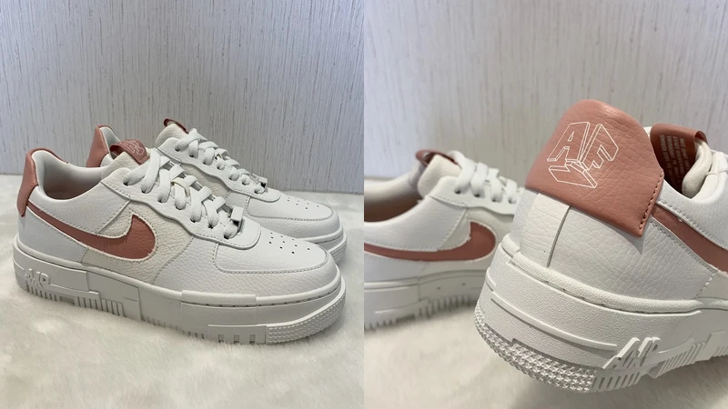 Nike Air Force 1 Pixel蜜桃粉，NT4,000