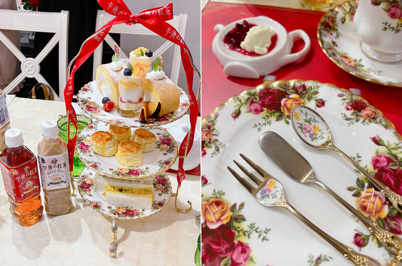 豪華下午茶點搭配午後の紅茶茶飲非常對味,是最幸福的時光 豪華下午茶點搭配午後の紅茶茶飲非常對味,是最幸福的時光