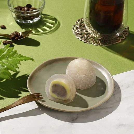 「芋泥綠豆沙星蕨餅」