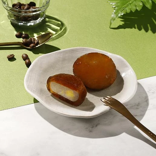 「珍珠奶茶布丁星蕨餅」