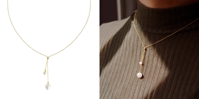 Olivia Yao Jewellery 垂墜珍珠鈴鐺項鍊,NT$3,600 Olivia Yao Jewellery 垂墜珍珠鈴鐺項鍊,NT$3,600