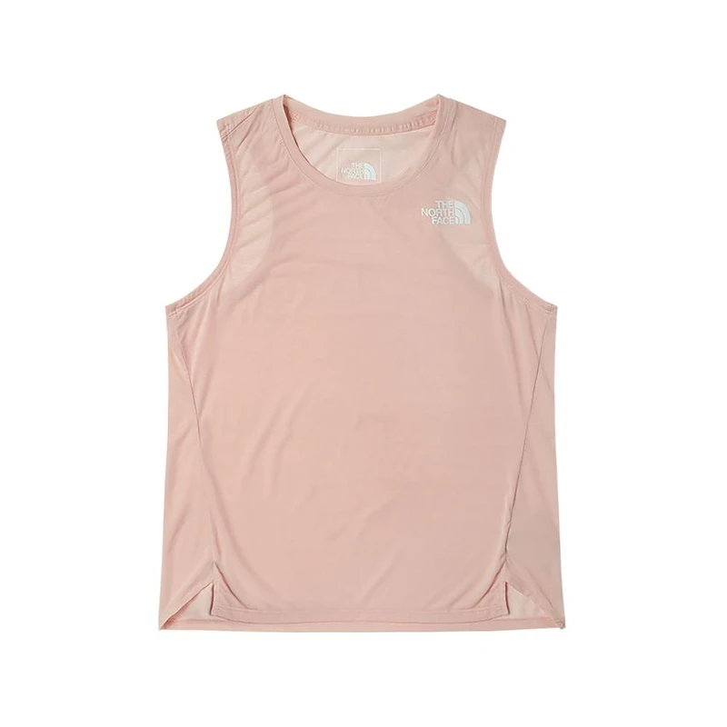 The North Face北面女款粉色吸濕排汗背心，售價1480元