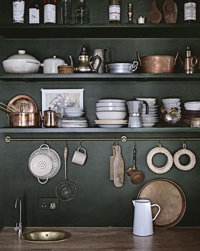 質樸復古與時髦現代穿插的物件(Photo by @ladyandpups)。 質樸復古與時髦現代穿插的物件(Photo by @ladyandpups)。