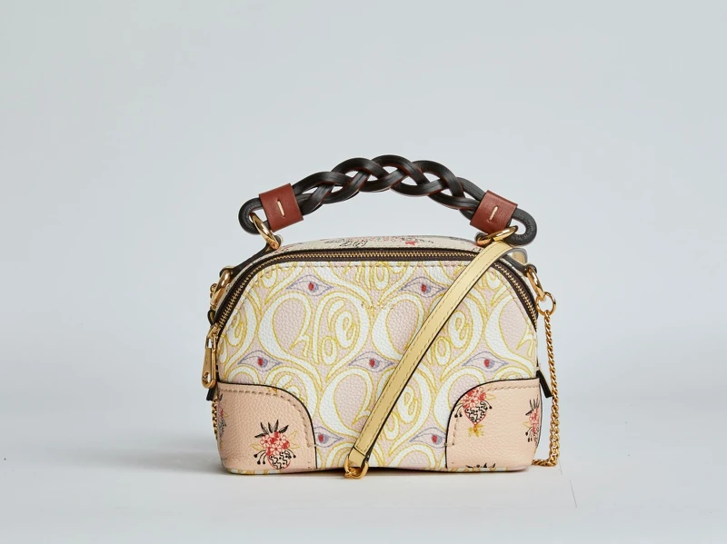 Daria粉色印花迷你肩背提包，NT55,900