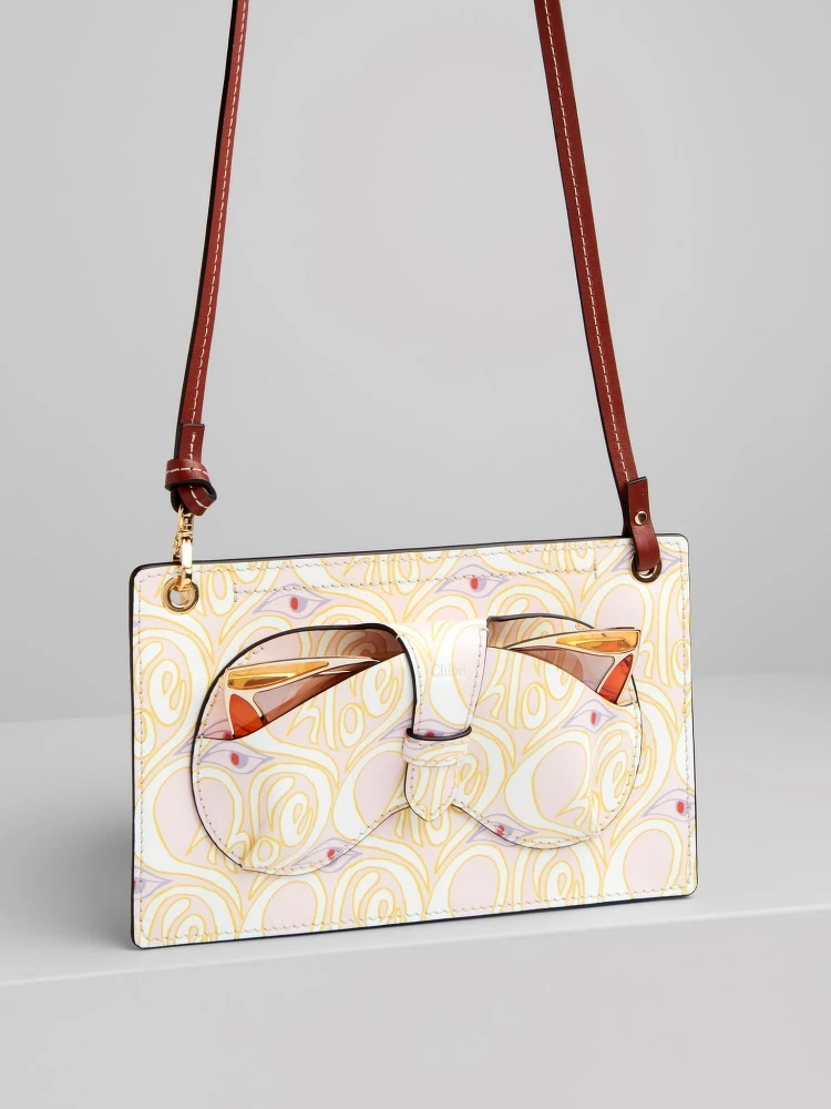 Harrison粉色印花眼鏡袋，NT23,900