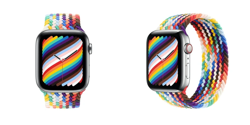 Apple 彩虹版編織單圈錶環,售價NT$3,100 Apple 彩虹版編織單圈錶環,售價NT$3,100
