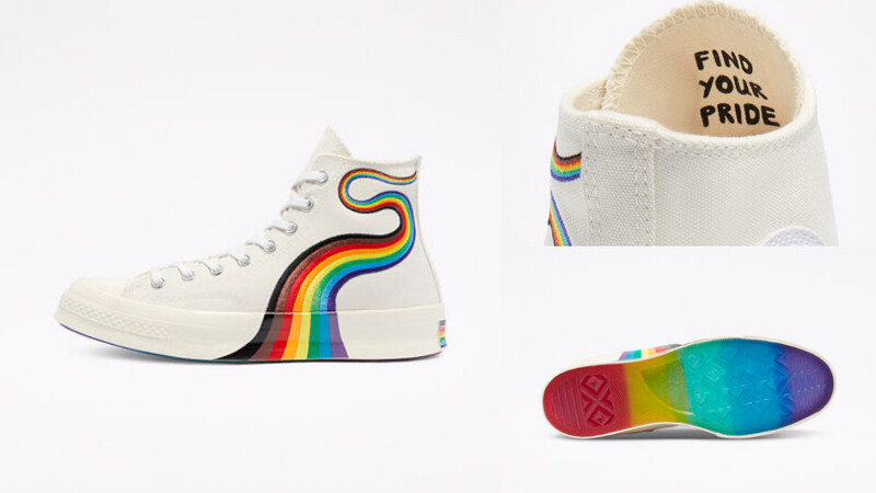 Converse Pride Chuck 70,售價95美元 Converse Pride Chuck 70,售價95美元