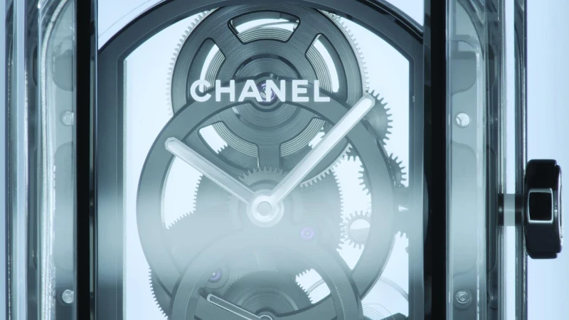 Chanel Boy Friend Skelton X-Ray 腕錶搭載 Chanel 自製研發的 Caliber 3 Chanel Boy Friend Skelton X-Ray 腕錶搭載 Chanel 自製研發的 Caliber 3