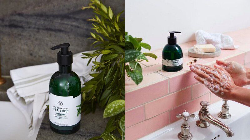 THE BODY SHOP天然茶樹淨膚洗手乳 $520/275ml THE BODY SHOP天然茶樹淨膚洗手乳 $520/275ml