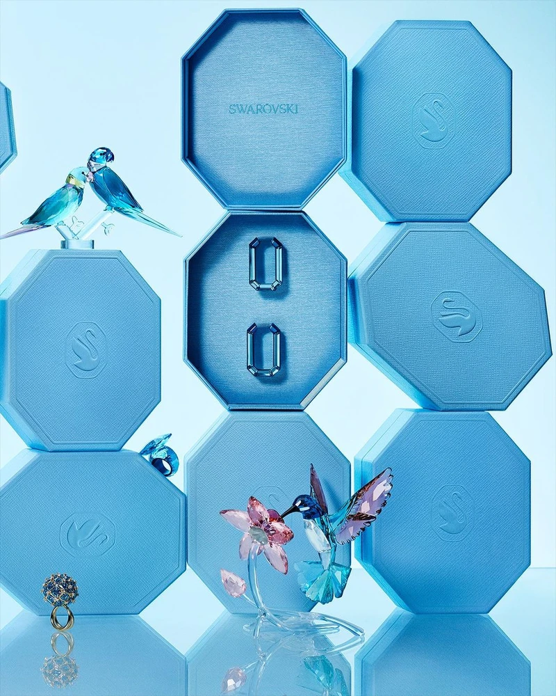 Swarovski全新八角形包裝盒 Swarovski全新八角形包裝盒