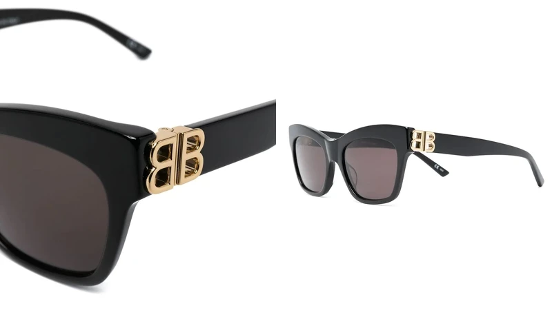 Balenciaga 粗框貓眼墨鏡,NT7,789 Balenciaga 粗框貓眼墨鏡,NT7,789