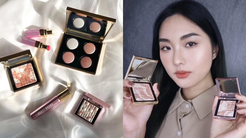 Bobbi Brown 2021限量神仙光影系列金緻美肌粉(IG@bb_jp_sakuta)、實擦(IG@monimoni_makeup) Bobbi Brown 2021限量神仙光影系列金緻美肌粉(IG@bb_jp_sakuta)、實擦(IG@monimoni_makeup)