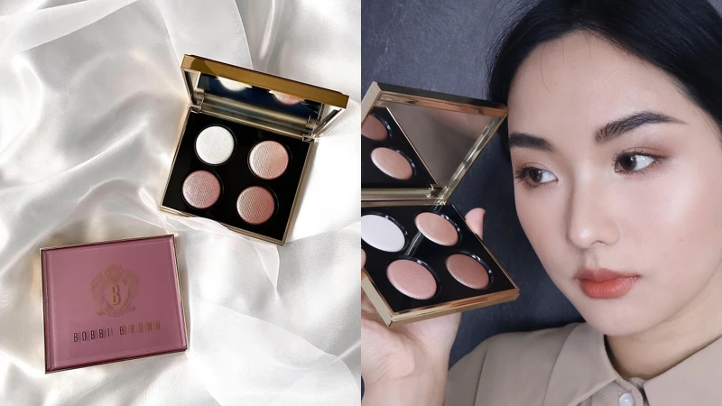 Bobbi Brown 2021限量神仙光影系列鑽石4色眼影盤(IG@bb_jp_sakuta)、實擦(IG@monimoni_makeup) Bobbi Brown 2021限量神仙光影系列鑽石4色眼影盤(IG@bb_jp_sakuta)、實擦(IG@monimoni_makeup)