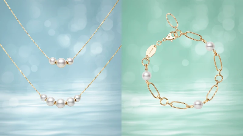Mikimoto Jewels in Motion系列珍珠墜鍊、Mikimoto M Code系列珍珠手鍊