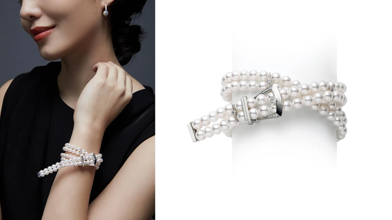 Mikimoto Boucle Précieuse系列手環/頸鍊 