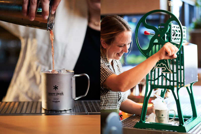 調酒有著濃厚的日本風味，連日式傳統刨冰機也在波特蘭重現。