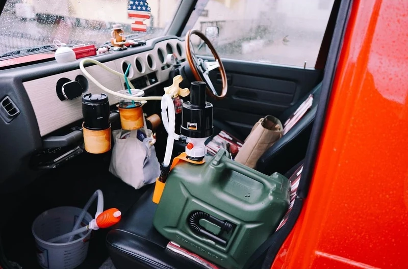 充滿個人風格的內裝改造。（Photo by @nao___chu）