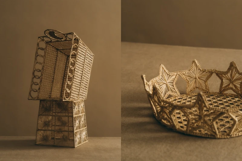 Dior Baskets編織竹籃