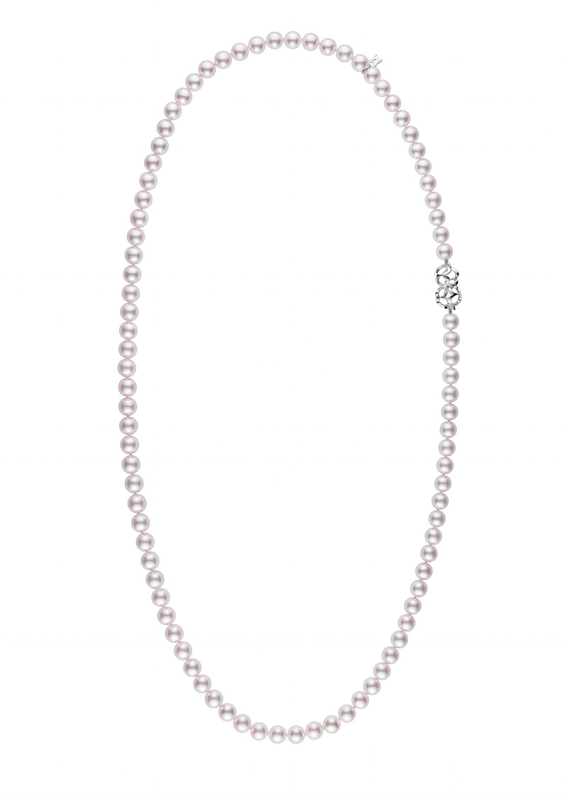 Mikimoto Double Eight系列珍珠串鍊 參考價格NT$ 358,000 Mikimoto Double Eight系列珍珠串鍊 參考價格NT$ 358,000