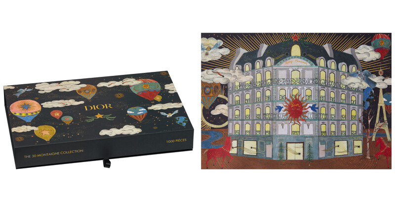 Dior 30 Montaigne 彩色拼圖，售價請洽實體店面
