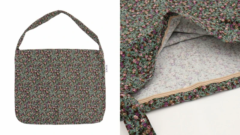 EMIS Flower Corduroy Eco 托特包，約NT800