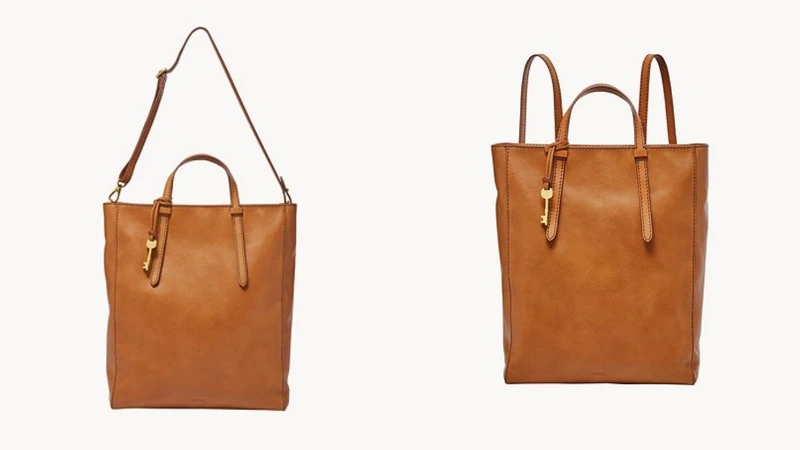 Fossil Camilla 真皮三用後背包，NT5,990