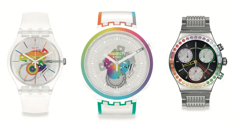 Swatch 2021 Pride系列,售價NT$3,150/NT$3,950/NT$7,900 Swatch 2021 Pride系列,售價NT$3,150/NT$3,950/NT$7,900