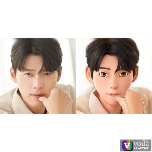 玄彬、孫藝珍 超夯變臉APP化身卡通人物