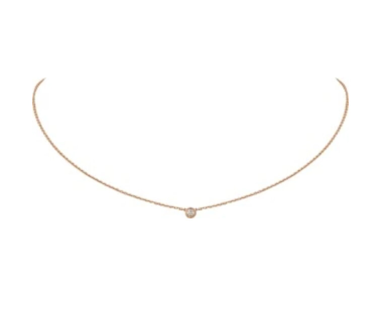 Cartier Diamants Legers項鍊,超小型款,NT$26,100 Cartier Diamants Legers項鍊,超小型款,NT$26,100