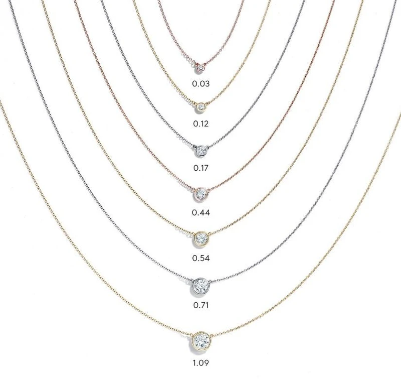 Tiffany & Co. Diamonds by the Yard 系列鑽石項鍊 Tiffany & Co. Diamonds by the Yard 系列鑽石項鍊