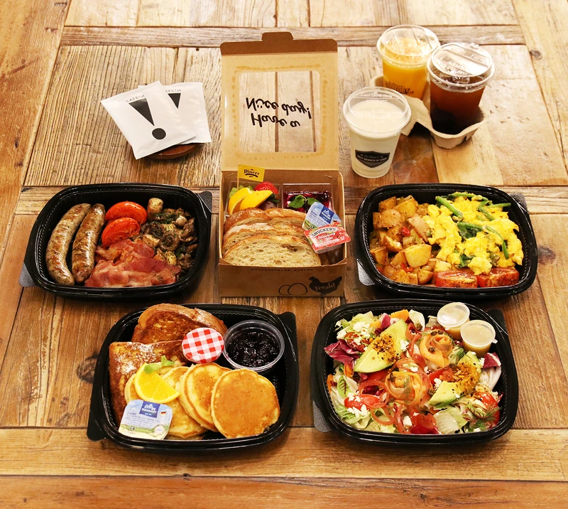 媽咪賴床早午餐組合。 媽咪賴床早午餐組合。