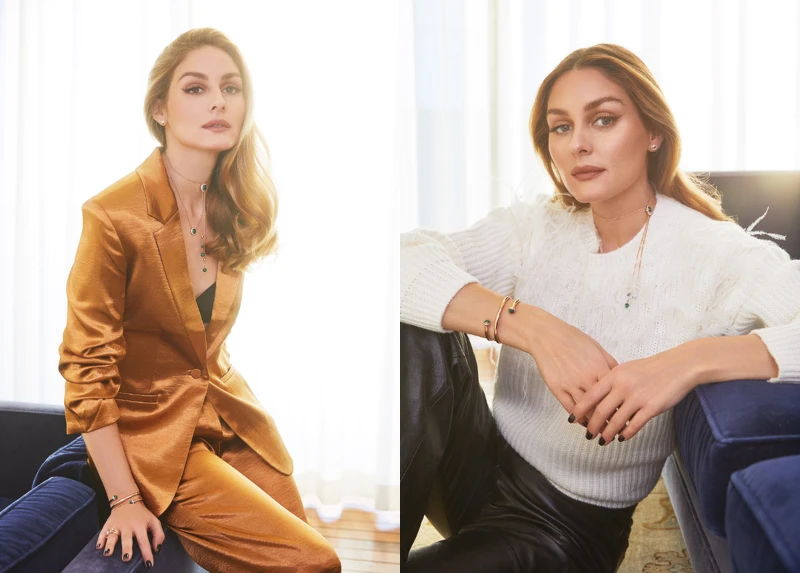 時尚名媛Olivia Palermo配戴PIAGET Possession系列珠寶。 時尚名媛Olivia Palermo配戴PIAGET Possession系列珠寶。