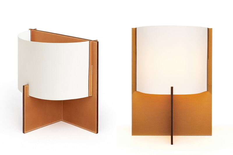 （左）Sarazine 系列檯燈（小），售價未定。（右）Sarazine 系列檯燈（大），售價未定。